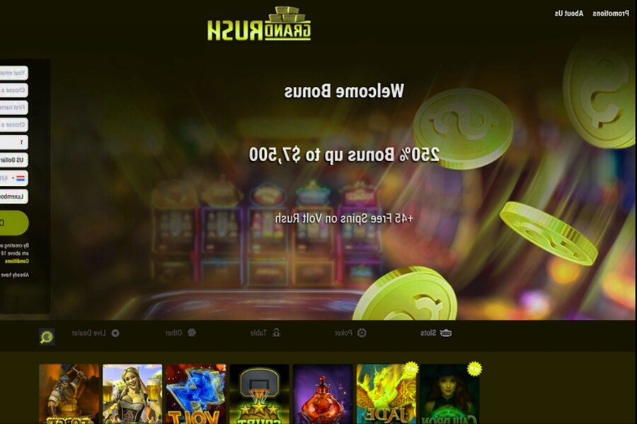 Grand Rush Casino Bonuses for Every Player